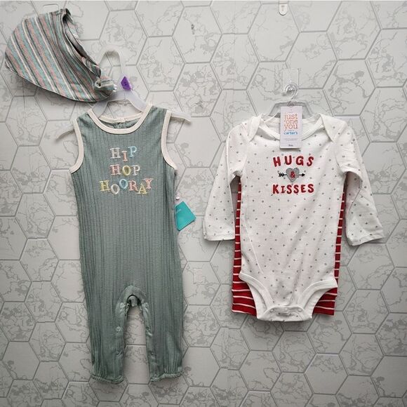 Nwt Baby Boy's Valentine's Day Easter Bundle, Size 9-12 months - Picture 1 of 4